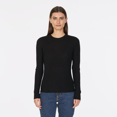 Rib Crew in Black