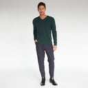 Basic V-Neck in Spruce