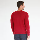 Basic V-Neck in Red