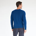 Basic V-Neck in Electric Pale Blue