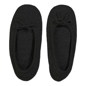 Gift - Cashmere Slippers in Black