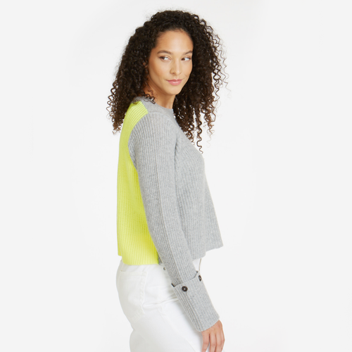 Color Block Shaker Button Cuffs