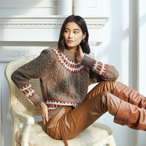 Fairisle Yoke Crew