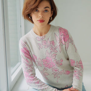 Floral Pastel Crew