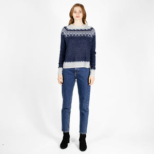 Jacquard Fairisle Crew