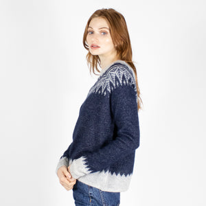 Jacquard Fairisle Crew