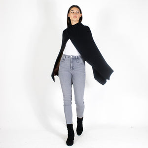 Hybrid Rib Cape in Anthracite