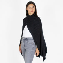 Load image into Gallery viewer, Hybrid Rib Cape in Ebony