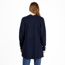 Load image into Gallery viewer, Open Cardigan w/ Pockets in Peacoat