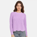 Distressed Scallop Shaker in Primrose