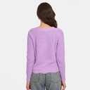 Distressed Scallop Shaker in Primrose