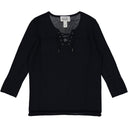 Lace Up Long Sleeve Sweater | Girls' Clothing & Apparel | Kids Pullover | Autumn Cashmere