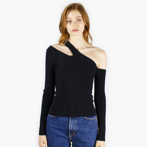 L/S Slash One Shoulder