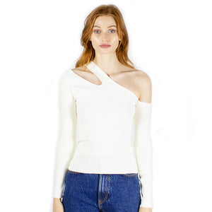 L/S Slash One Shoulder