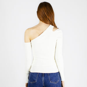 L/S Slash One Shoulder