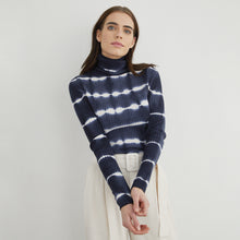 Load image into Gallery viewer, Tie Dye Ribbed Turtleneck