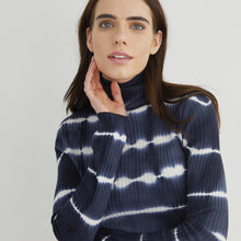 Load image into Gallery viewer, Tie Dye Ribbed Turtleneck