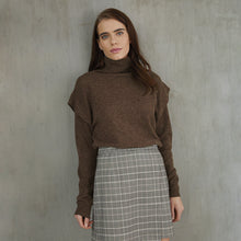 Load image into Gallery viewer, Flange Shoulder Turtleneck
