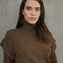 Load image into Gallery viewer, Flange Shoulder Turtleneck