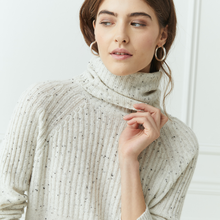 Load image into Gallery viewer, Raglan Rib Detail in Domino