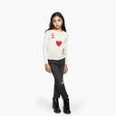 Kids Queen of Hearts Jacquard in Tofu