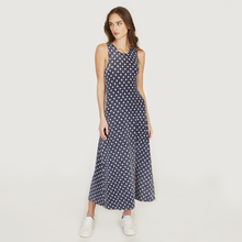 Load image into Gallery viewer, Polka Dot Flared Dress