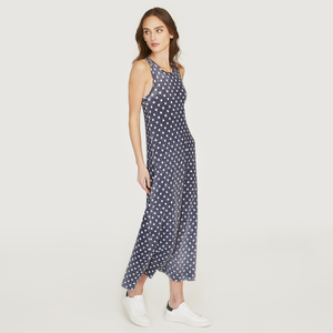 Polka Dot Flared Dress