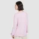 Balloon Sleeve Tunic in Beige or Pink by Autumn Cashmere. Women's Basic Spring/Summer Sweater. 100% Cashmere