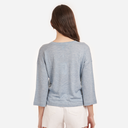 Bell Sleeve V w/ Seamed Yoke