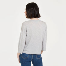Load image into Gallery viewer, Bell Sleeve V w/ Seamed Yoke