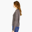 Raw Edge Shaker Crew in Mulch