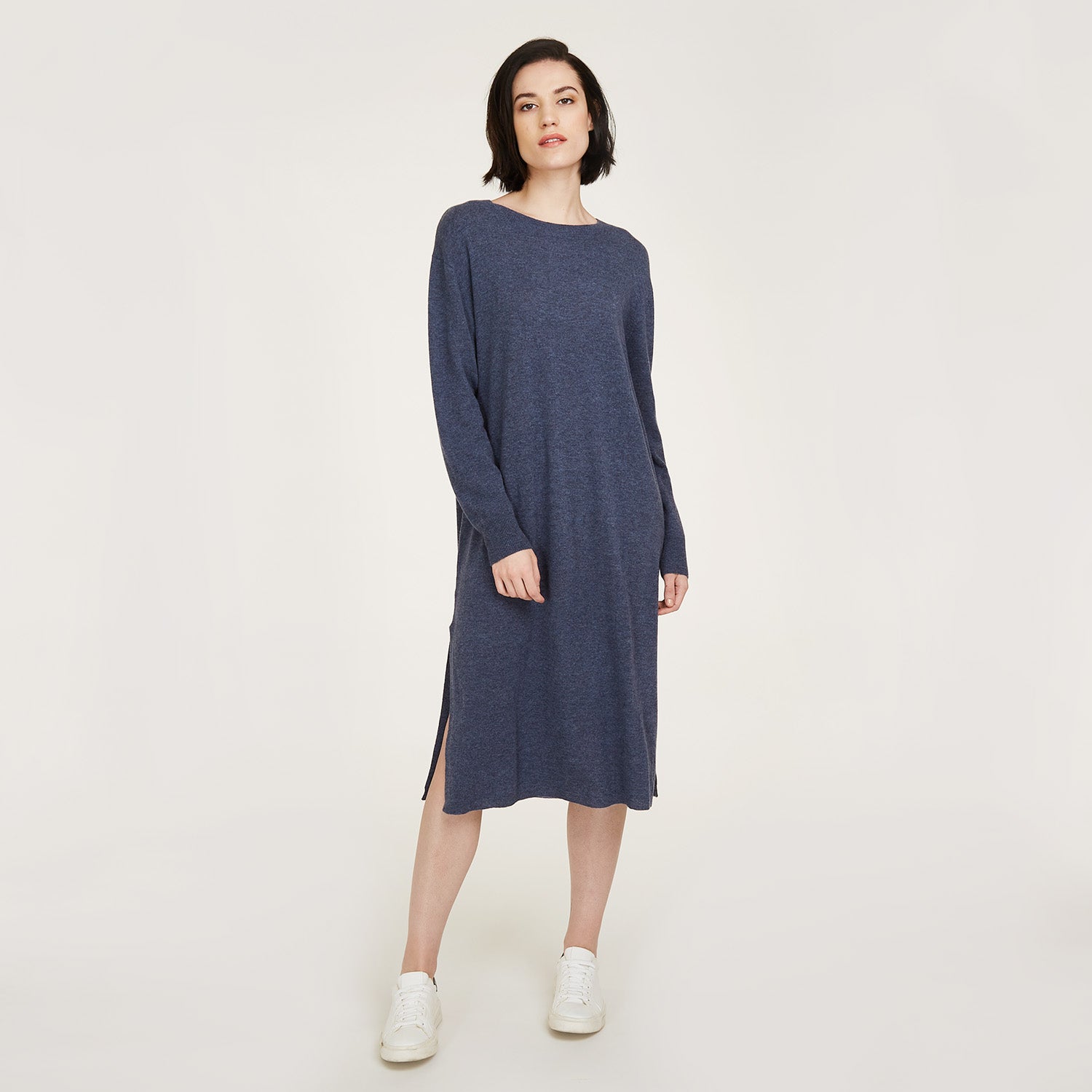 Oversize Tunic Dress w/ Side Slits | Autumn Cashmere Oversize Tunic Dress w/ Side Slits | Autumn Cashmere