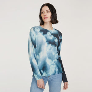 Women’s Bleach Print Sweatshirt by Autumn Cashmere