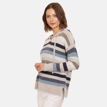Load image into Gallery viewer, Striped Honeycomb Hoodie