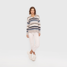 Load image into Gallery viewer, Striped Honeycomb Hoodie