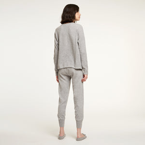 Cashmere Jogger in Grey