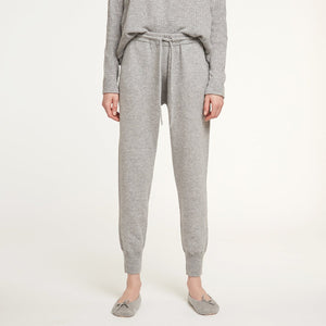 Cashmere Ballet Slipper in Grey