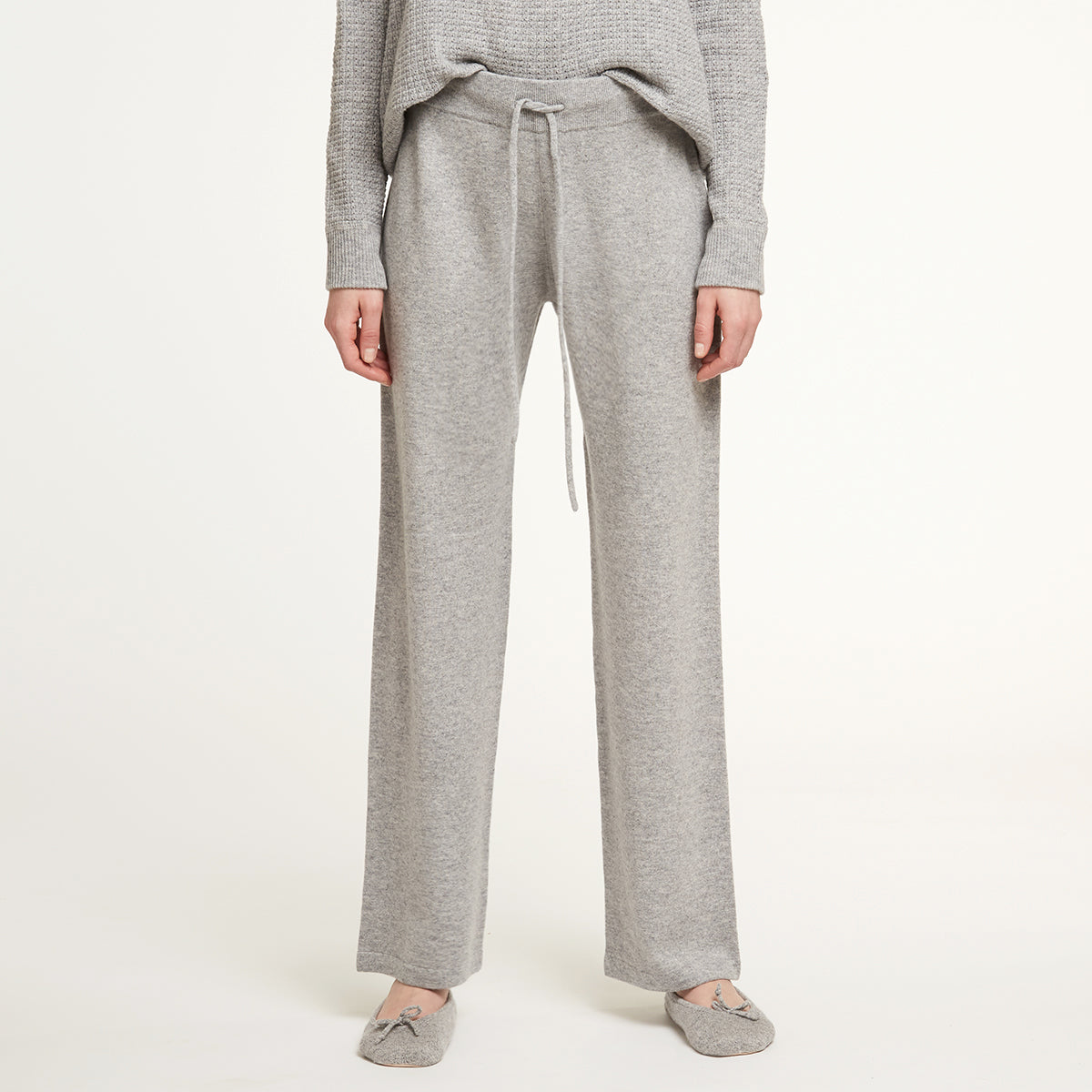 【週末価格】サイズ1/グレー/CASHMERE TROUSERS Cashmere Pant in Grey | Autumn Cashmere