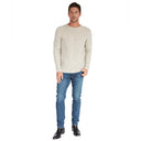 Basic Crew Open Bottom in Pebble