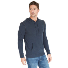 Load image into Gallery viewer, Hoodie with 2-Color Pipping in Gator/Navy