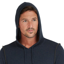 Load image into Gallery viewer, Hoodie with 2-Color Pipping in Gator/Navy