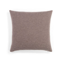 Load image into Gallery viewer, Two-Tone Cashmere Pillow in Rye/Pepperberry