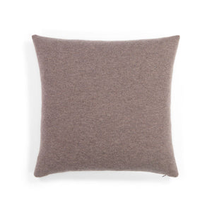 Two-Tone Cashmere Pillow in Rye/Pepperberry